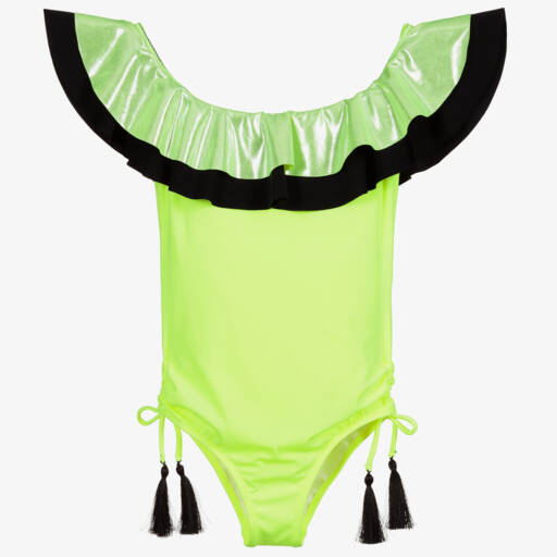 Nessi Byrd-Teen Yellow Swimsuit (UV50) | Childrensalon Outlet