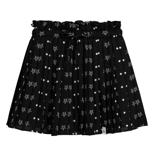 NIK&NIK X BEAUTYNEZZ-Girls Black Chiffon Skirt | Childrensalon Outlet