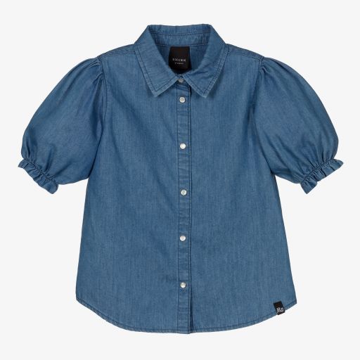 NIK&NIK-Chemisier en chambray Fille | Childrensalon Outlet