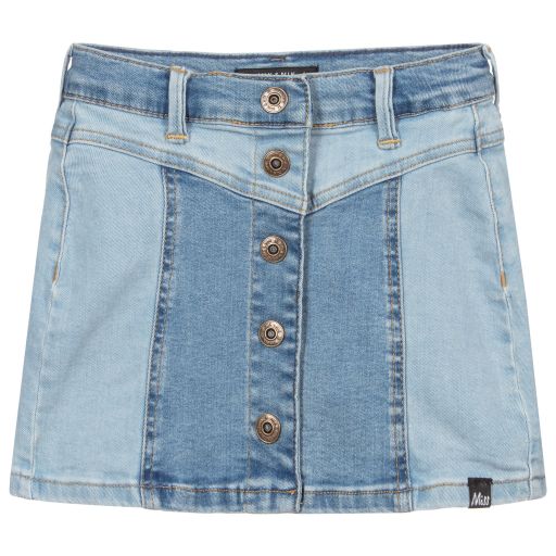 NIK&NIK-Girls Blue Denim Skirt | Childrensalon Outlet