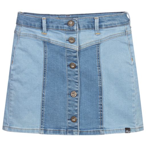 NIK&NIK-Teen Blue Denim Mini Skirt | Childrensalon Outlet
