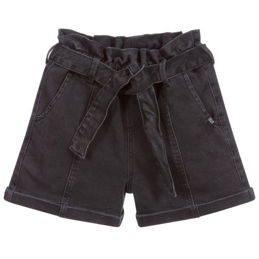 NIK&NIK-Schwarze Teen Jeans-Shorts (M) | Childrensalon Outlet