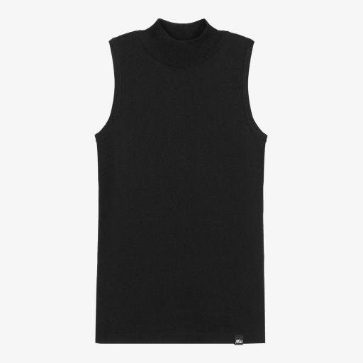 NIK&NIK-Teen Girls Black Knitted Top | Childrensalon Outlet