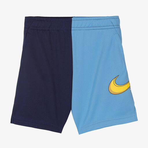 Nike-Сине-голубые спортивные шорты для мальчиков | Childrensalon Outlet