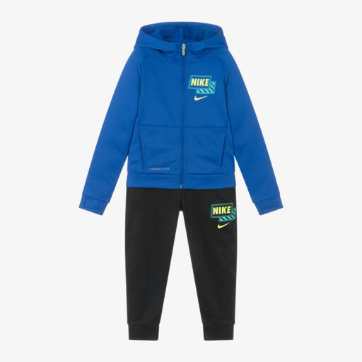 Nike-Boys Royal & Black Hoodie Set | Childrensalon Outlet