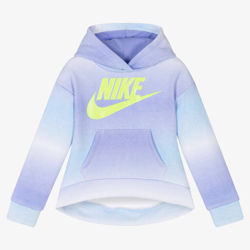 Nike-Kapuzenpulli in Violett und Blau (M) | Childrensalon Outlet