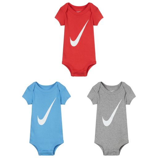 Nike-Logo Bodyvest Set (3 Pack) | Childrensalon Outlet