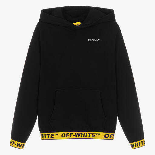 Boys off white hoodie top