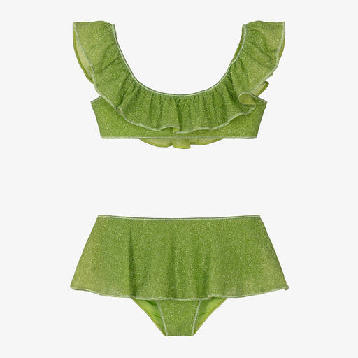 Oséree-Зеленое бикини из люмьера для девочек | Childrensalon Outlet