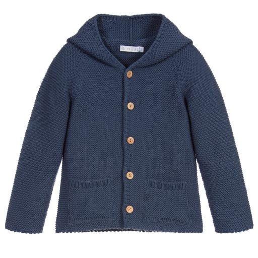 Paloma de la O-Blaue Strickjacke | Childrensalon Outlet