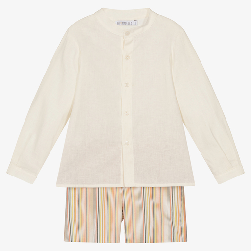 Paloma de la O-Boys Shirt & Shorts Set | Childrensalon Outlet