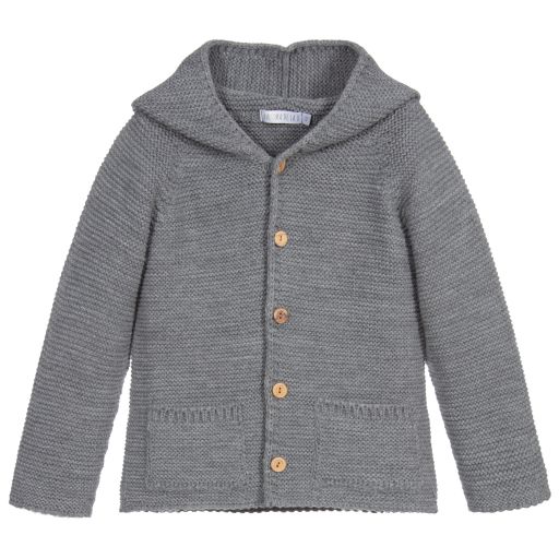 Paloma de la O-Graue Strickjacke | Childrensalon Outlet