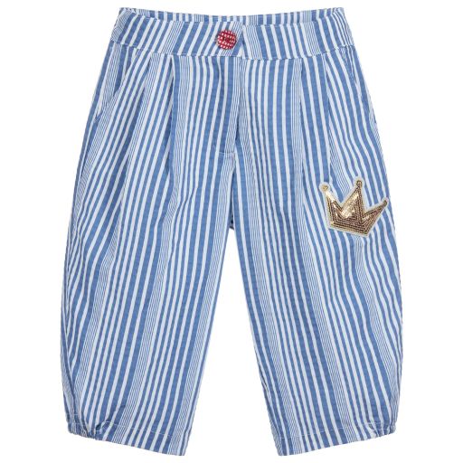 Pan Con Chocolate-Girls Cotton Culottes | Childrensalon Outlet