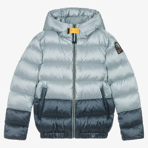 Parajumpers-Blaue Teen Daunenjacke mit Kapuze | Childrensalon Outlet