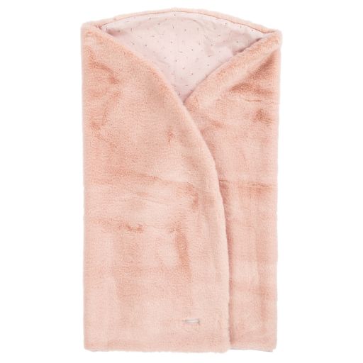 Pasito a Pasito-Faux Fur Baby Blanket (97cm) | Childrensalon Outlet