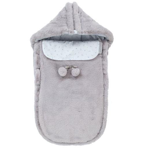 Funda capazo universal gris – Pasitos Baby