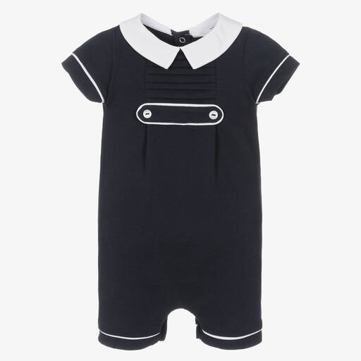 Patachou-Синий хлопковый песочник для малышей | Childrensalon Outlet