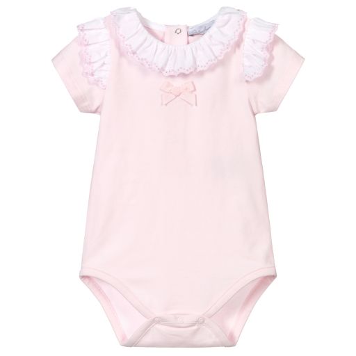 Patachou-Baby Girls Pink Bodysuit | Childrensalon Outlet