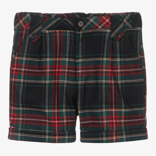 Patachou-Schottenkaro-Flanellshorts (J) | Childrensalon Outlet