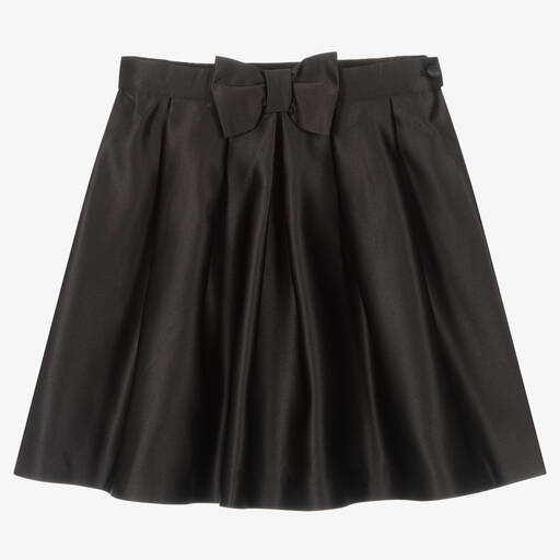 Patachou-Черная атласная юбка для девочек | Childrensalon Outlet