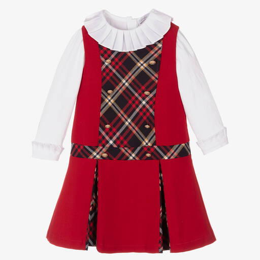 Patachou-Топ и красное платье для девочек | Childrensalon Outlet