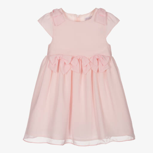 Patachou-Little Ladies Soft Pink Chiffon Gown | Childrensalon Outlet