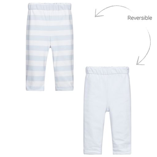 Patachou-Striped Cotton Trousers | Childrensalon Outlet