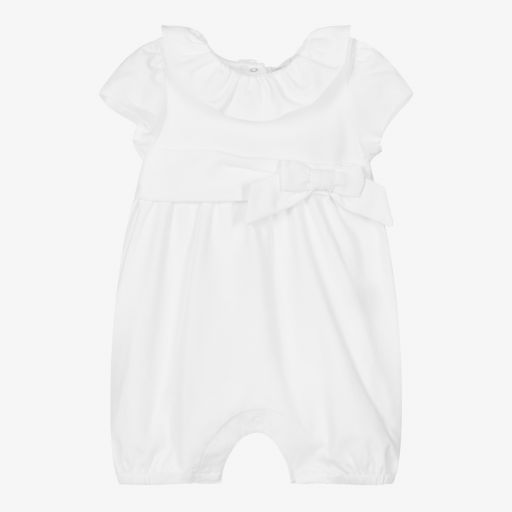 Patachou-White Cotton Baby Shortie | Childrensalon Outlet