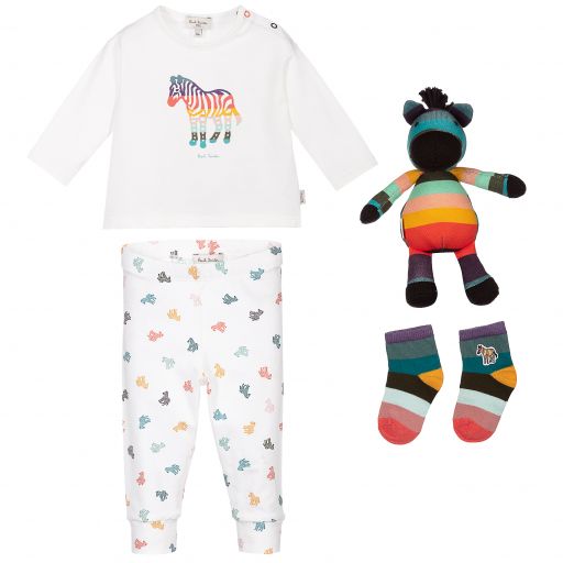 Paul Smith Junior-Baby Outfit & Toy Gift Set | Childrensalon Outlet