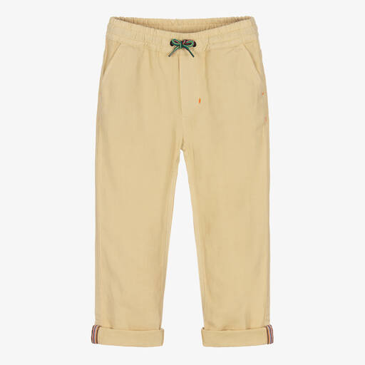 Paul Smith Junior-Boys Beige Chino Trousers | Childrensalon Outlet