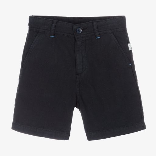 Paul Smith Junior-Blaue Chino-Shorts für Jungen | Childrensalon Outlet