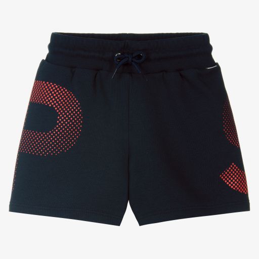 Paul Smith Junior-Short marine jersey de coton | Childrensalon Outlet