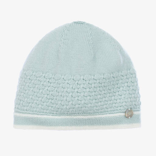 PAZ Rodríguez-Baby Boys Green Merino Hat | Childrensalon Outlet