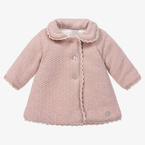 Paz Rodríguez-Rosa Baumwollstrickmantel für Babys | Childrensalon Outlet