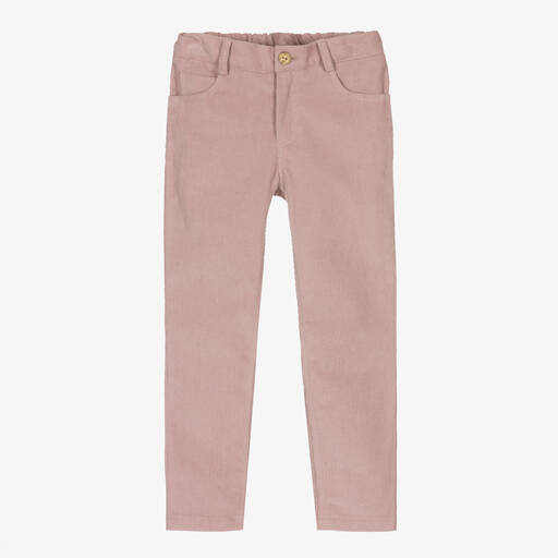 PAZ Rodríguez-Розовые вельветовые брюки для девочек | Childrensalon Outlet