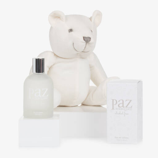 PAZ Rodríguez-Ivory Teddy Bear & Eau de Toilette Baby Gift Set | Childrensalon Outlet