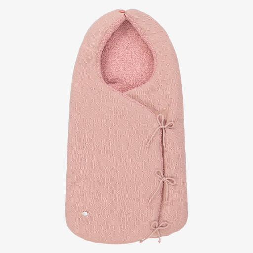 PAZ Rodríguez-Pink Knitted Nest (72cm) | Childrensalon Outlet