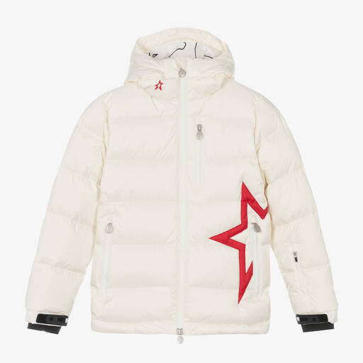 Perfect Moment-Ivory Down Padded Ski Jacket | Childrensalon Outlet