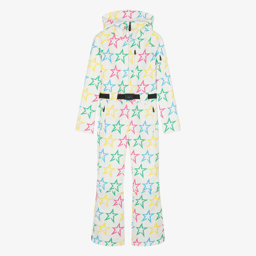 Perfect Moment-Teen Girls Ivory Star Print Ski Suit | Childrensalon Outlet