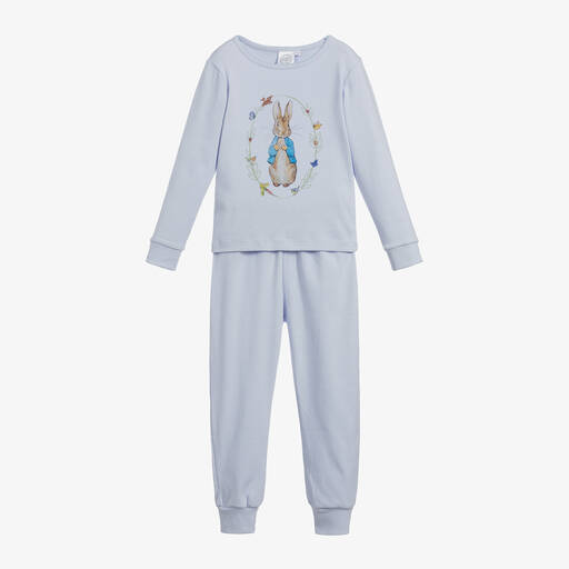 Peter Rabbit™ by Childrensalon-Blauer Baumwoll-Schlafanzug | Childrensalon Outlet