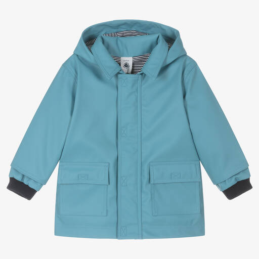 Petit Bateau-Imperméable bleu garçon | Childrensalon Outlet