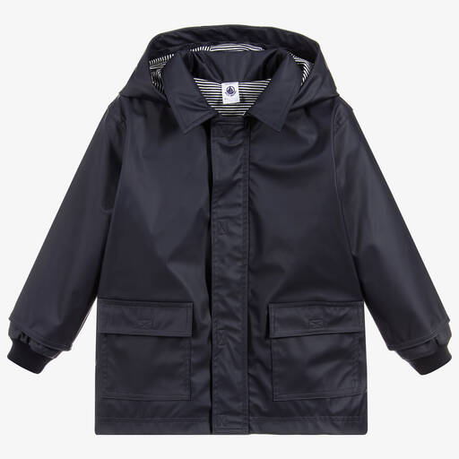 Petit Bateau-Water Repellent Raincoat | Childrensalon Outlet