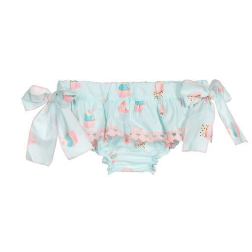 Phi Clothing-Blue Cupcakes Bloomers | Childrensalon Outlet