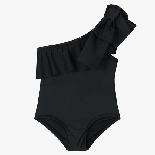 Phi Clothing-Einschultriger Badeanzug in Schwarz | Childrensalon Outlet