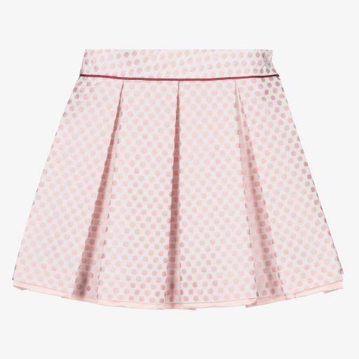 Piccola Speranza-Girls Pink Pleated Skirt | Childrensalon Outlet