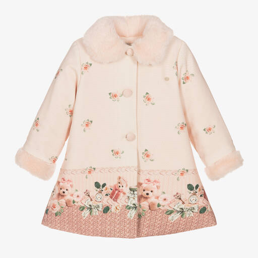Piccola Speranza-معطف لون زهري للبنات | Childrensalon Outlet