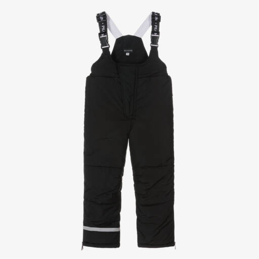 Pilguni-Boys Black Insulated Ski Pants | Childrensalon Outlet