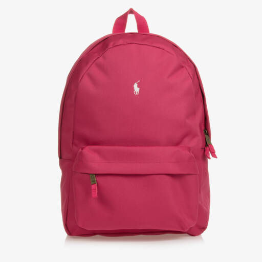 Ralph Lauren-Pink Pony Backpack (44cm) | Childrensalon Outlet
