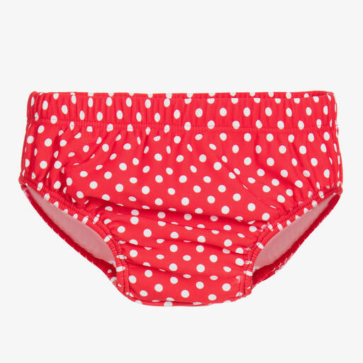 Playshoes-Baby Girls Red Dot Swim Pants (UPF50+) | Childrensalon Outlet