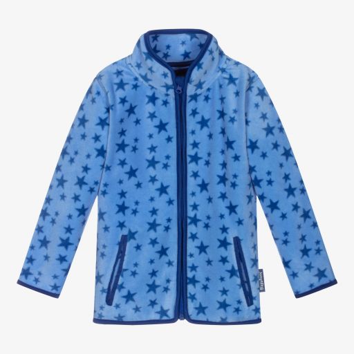 Playshoes-Голубой флисовый топ на молнии | Childrensalon Outlet